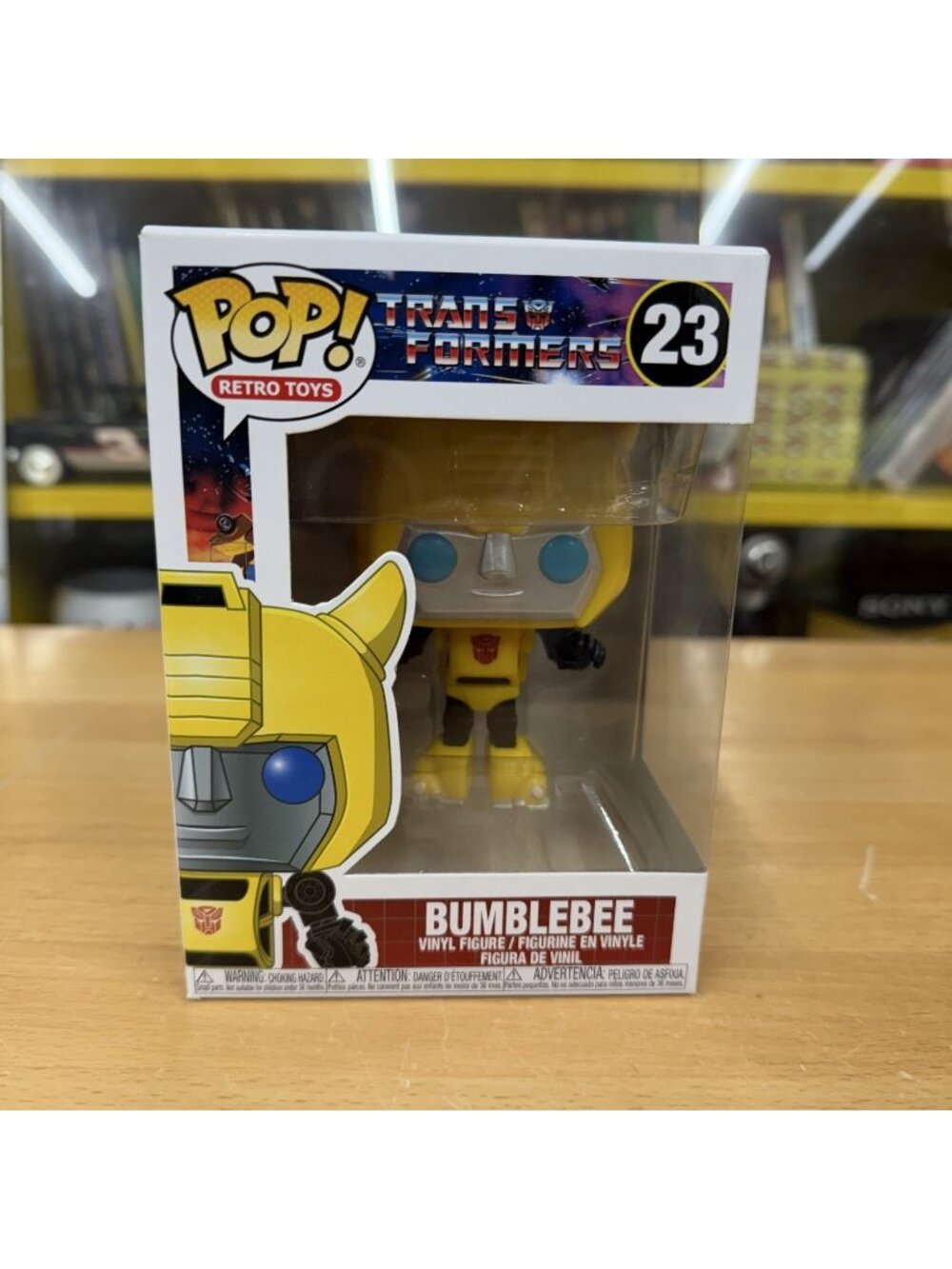 Funko Pop! Retro Toys Transformers Bumblebee #23 Pop! Vinyl Figure